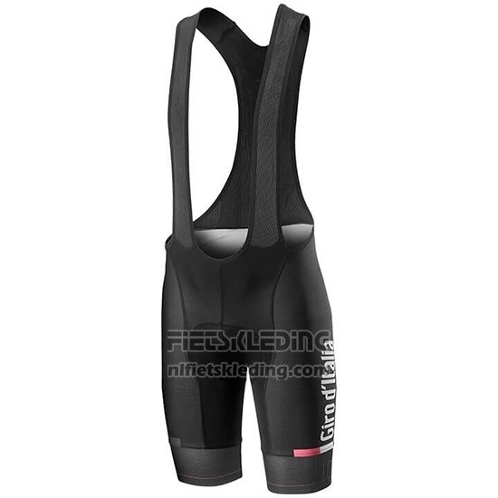 2019 Fietskleding Giro d'Italia Donker Blauw Korte Mouwen en Koersbroek